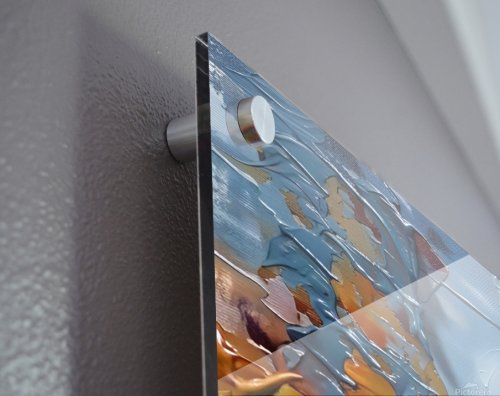 Plötzlicher Regen über dem Dorf — Vorschau als Kunstdruck