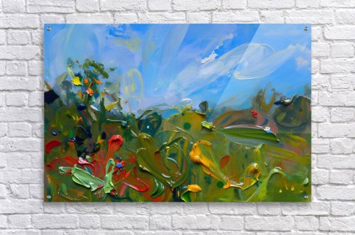 Chœur d'été — Une prairie en pleine voix d'été, tirage d'art